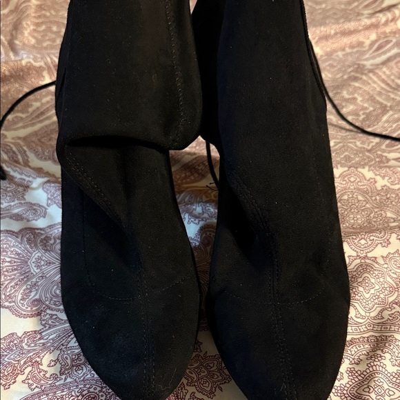 Source Unknown Shoes - Source Unknown Black Ankle Boots​